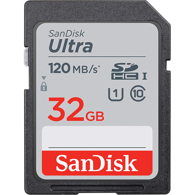 SDSDUN4-032G-GN6IN - SANDISK ULTRA SDHC SDUN4 32GB C10 UHS-I 120MB/S R 4X6 10Y