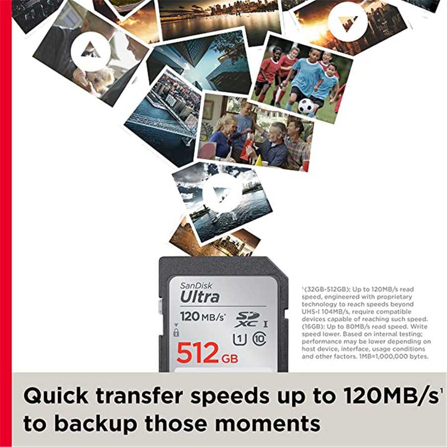 SanDisk Ultra Series  SDXC Memory Card - 256GB