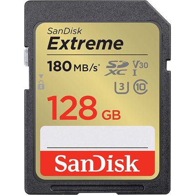 SanDisk Extreme   SDXC Memory Card - 128GB