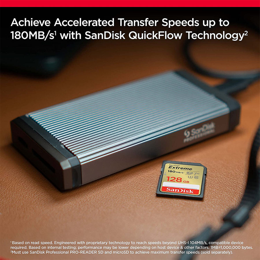 SanDisk Extreme   SDXC Memory Card - 128GB
