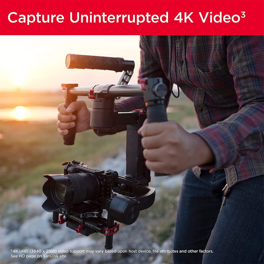 SanDisk Extreme   SDXC Memory Card - 128GB