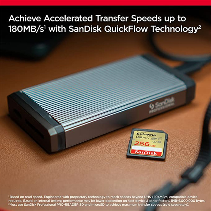 SanDisk Extreme   SDXC Memory Card - 256GB