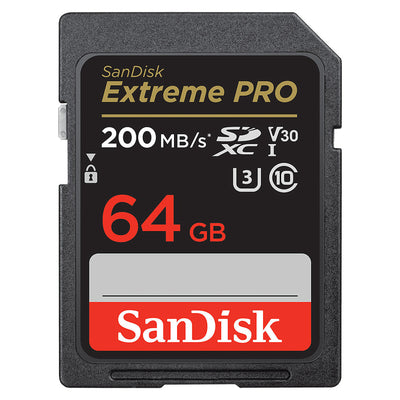 SanDisk Extreme Pro  SDXC Memory Card - 64GB