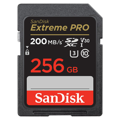 SanDisk Extreme Pro  SDXC Memory Card - 256GB