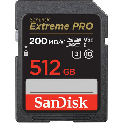 SanDisk Extreme Pro  SDXC Memory Card - 512GB