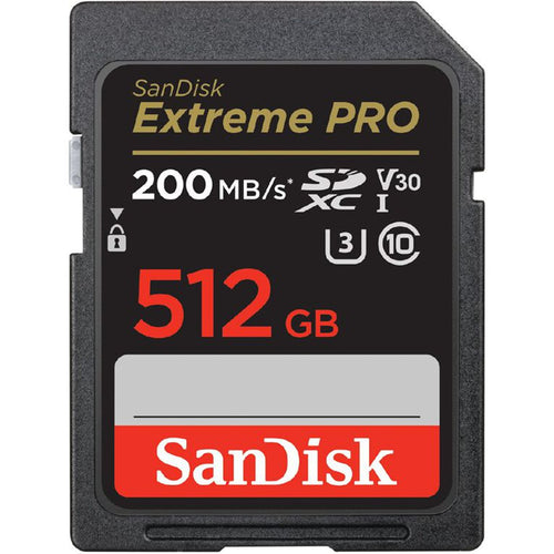 SanDisk Extreme Pro  SDXC Memory Card - 512GB