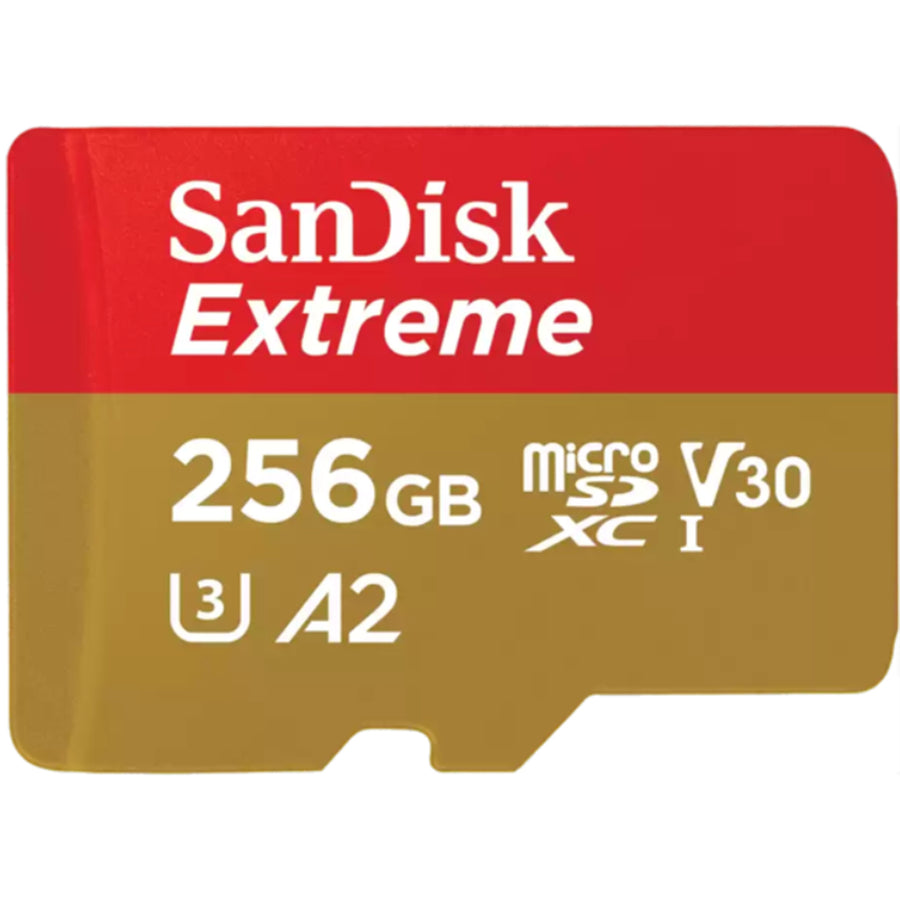 SanDisk Extreme 256GB  microSDXC Memory Card