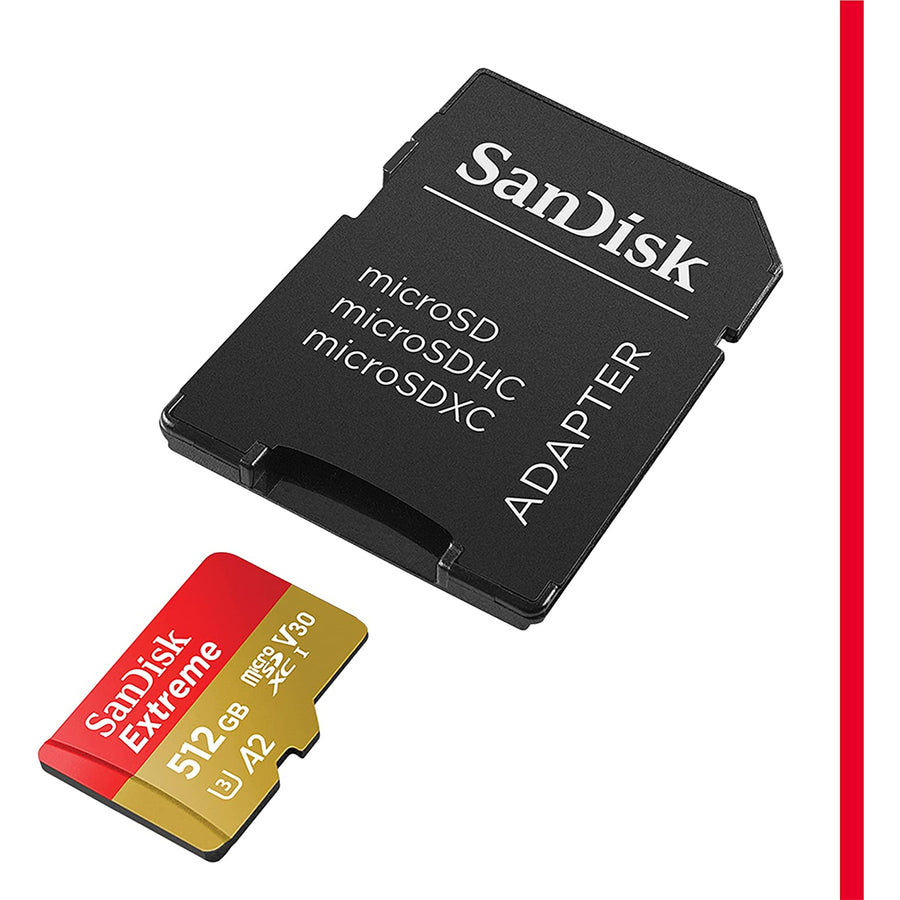 SanDisk Extreme 512GB  microSDXC Memory Card