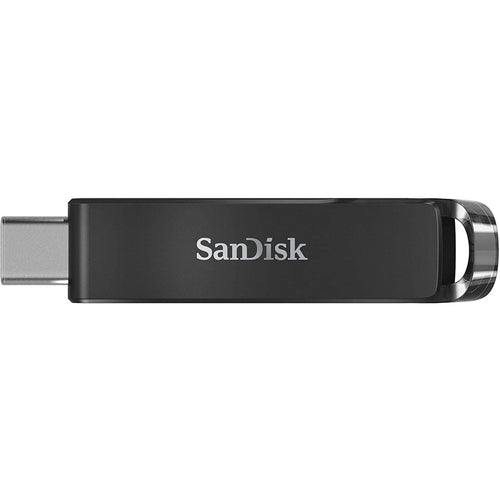 SDCZ460-064G-G46 - SANDISK ULTRA USB TYPE-C FLASH DRIVE, CZ460 64GB, USB TYPE C 3.1, BLACK, SUPER-THIN RETRACTABLE, 5Y