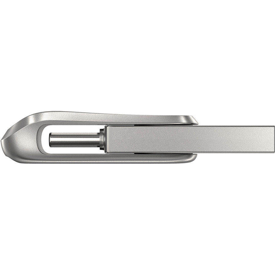 SANDISK ULTRA DUAL DRIVE LUXE SDDDC4 128GB USB TYPE C METAL USB3.1/TYPE C REVERSIBLE CONNECTOR SWIVEL DESIGN TYPE-C ENABLED DEVICES 5Y