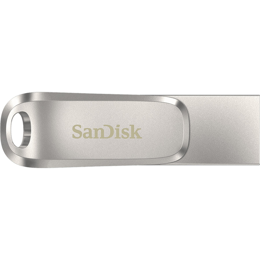 SANDISK ULTRA DUAL DRIVE LUXE SDDDC4 512GB USB TYPE C METAL USB3.1/TYPE C REVERSIBLE CONNECTOR SWIVEL DESIGN TYPE-C ENABLED DEVICES 5Y