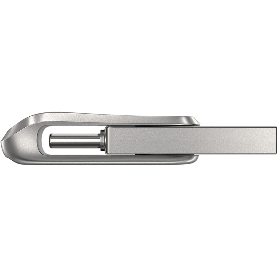SANDISK ULTRA DUAL DRIVE LUXE SDDDC4 512GB USB TYPE C METAL USB3.1/TYPE C REVERSIBLE CONNECTOR SWIVEL DESIGN TYPE-C ENABLED DEVICES 5Y