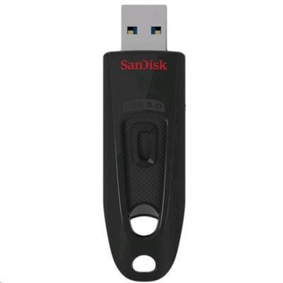 SDCZ48-256G-U46 - SANDISK ULTRA USB 3.0 FLASH DRIVE CZ48 256GB USB3.0 BLACK STYLISH SLEEK DESIGN 5Y