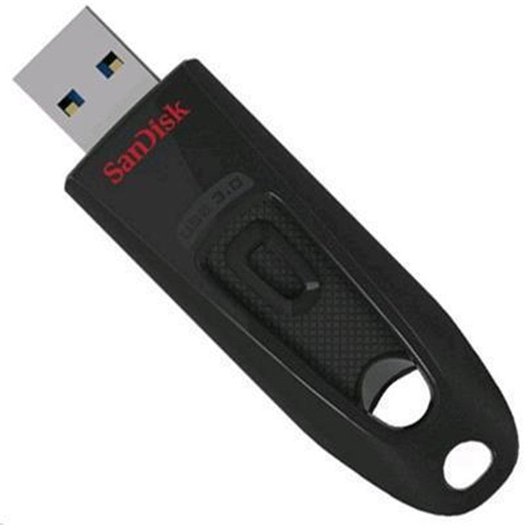 SDCZ48-256G-U46 - SANDISK ULTRA USB 3.0 FLASH DRIVE CZ48 256GB USB3.0 BLACK STYLISH SLEEK DESIGN 5Y