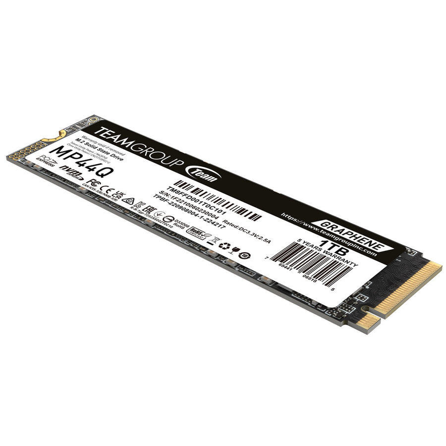 TM8FFD001T0C101 - TEAMGROUP MP44Q M.2-2280 PCI-E GEN4x4 1TB SSD (R7400 / W6200)