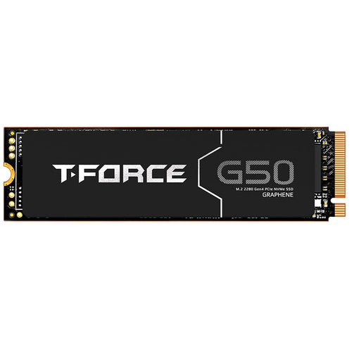 TM8FFE001T0C129 - TEAMGROUP T-FORCE G50 M.2 PCIE GEN4X4 WITH NVME SSD 1TB R/W 5000/4800 MB/s