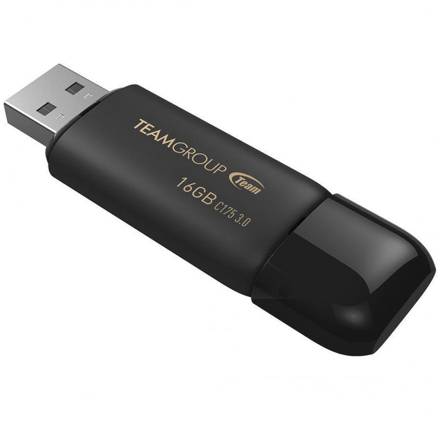 TC175316GB01 - TEAM C175 SERIES 16GB USB 3.0 STICK SCHWARZ