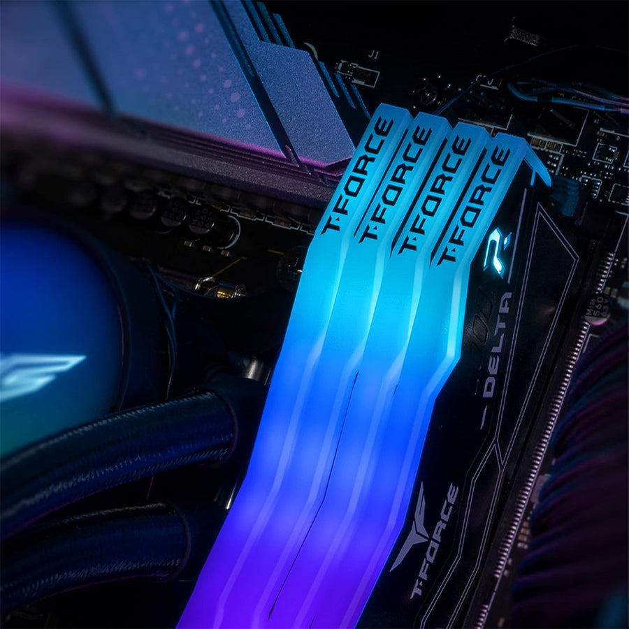 FF3D516G5600HC40BDC01 - TEAMGROUP DELTA RGB 16G (2x8GB) 5600 DDR5 DESKTOP MEMORY