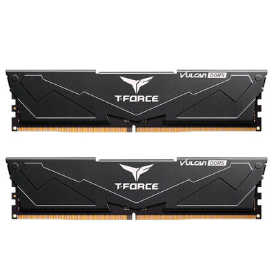 TeamGroup T-Force Vulcan 16GB ( 2 X 8GB) DDR5 5600MT/s Desktop UDIMM RAM Kit - Black