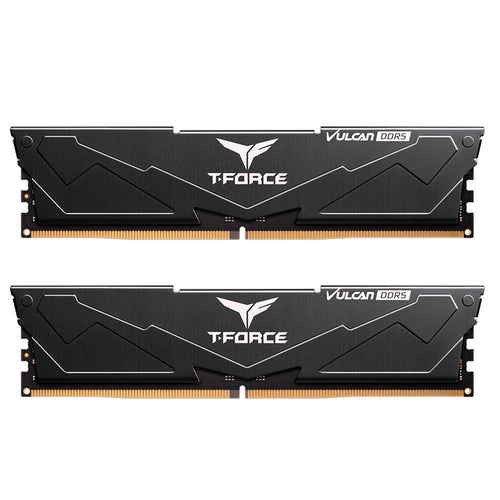 TeamGroup FLBD516G5600HC40BDC01 TeamGroup T-Force Vulcan 16GB ( 2 X 8GB) DDR5 5600MT/s Desktop UDIMM RAM Kit - Black
