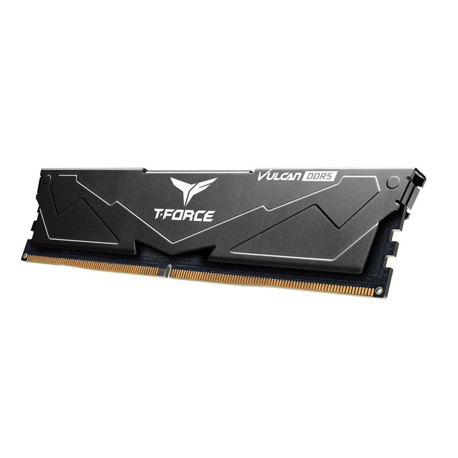 TeamGroup T-Force Vulcan 16GB ( 2 X 8GB) DDR5 5600MT/s Desktop UDIMM RAM Kit - Black