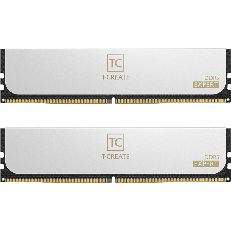 TeamGroup T-CREATE EXPERT  32GB ( 2 X 16GB) DDR5 6000MT/s Desktop UDIMM RAM Kit - White