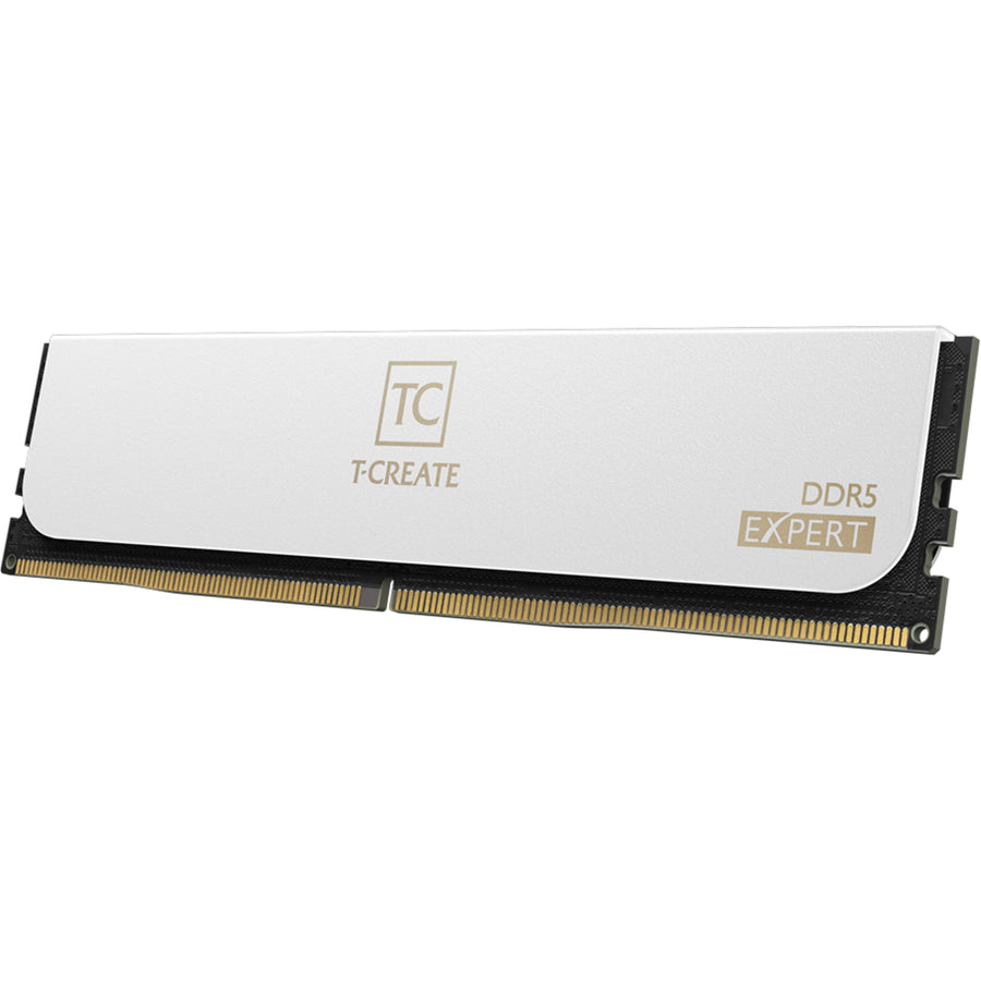TeamGroup T-CREATE EXPERT  32GB ( 2 X 16GB) DDR5 6000MT/s Desktop UDIMM RAM Kit - White