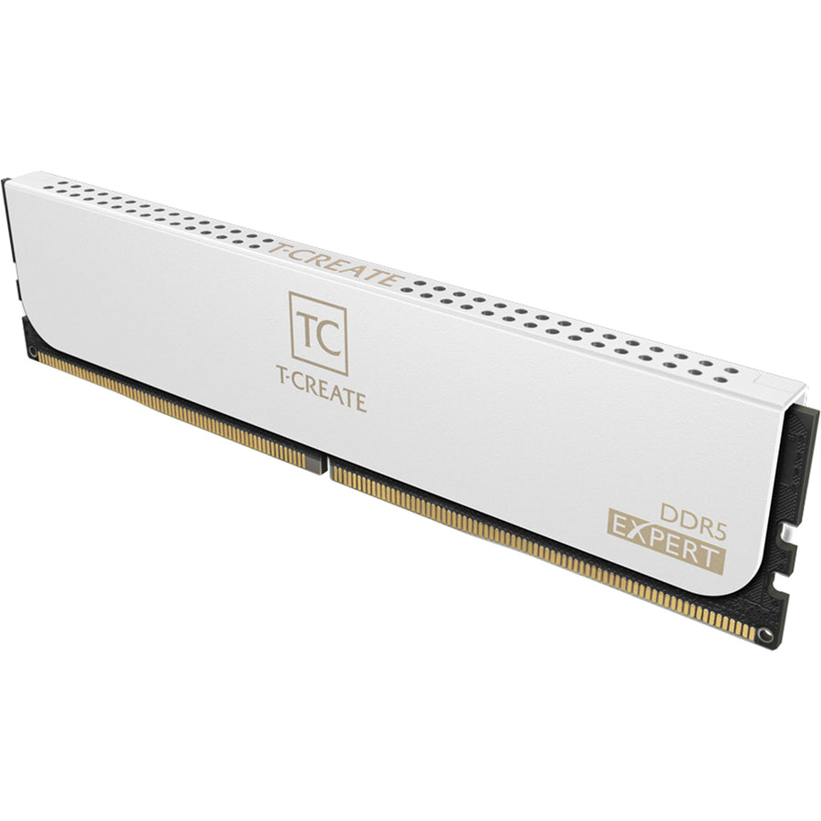 TeamGroup T-CREATE EXPERT  32GB ( 2 X 16GB) DDR5 6000MT/s Desktop UDIMM RAM Kit - White