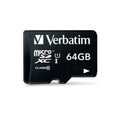 Verbatim Premium microSDXC Class 10 UHS-I Card 64GB with Adapter — image 1