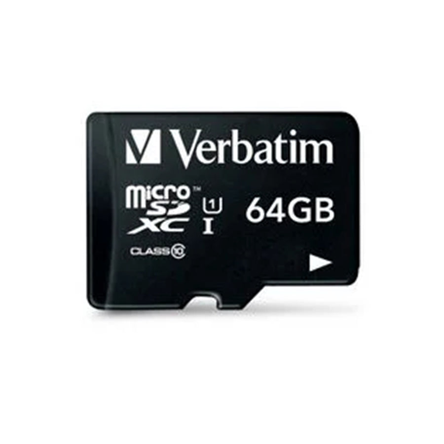 Verbatim Premium microSDXC Class 10 UHS-I Card 64GB with Adapter