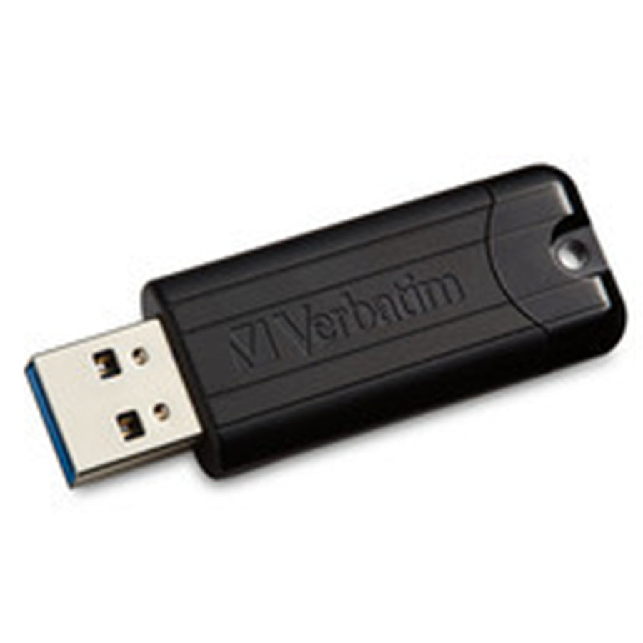 Verbatim  49317 Pinstripe USB Flash Drive - 32GB - Black