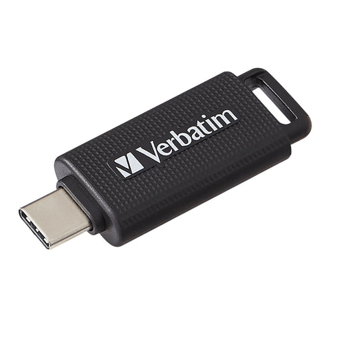 Verbatim 70905  Type-C USB 3.2 Gen 1 Flash Drive 128GB - Black