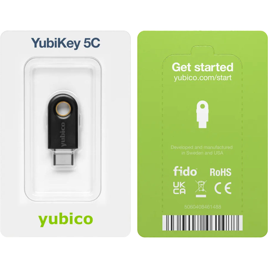 Yubico YubiKey 5C - USB-C Multi-Protocol - v5.7 - 5060408461488