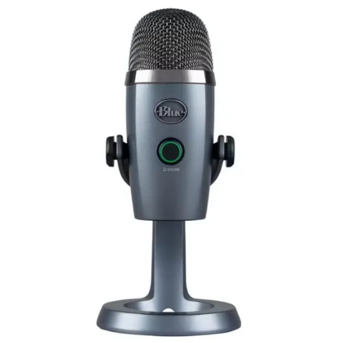Logitech G Yeti Nano Premium USB Microphone - 2 Blue-proprietary 14mm condenser capsules, Shadow Grey