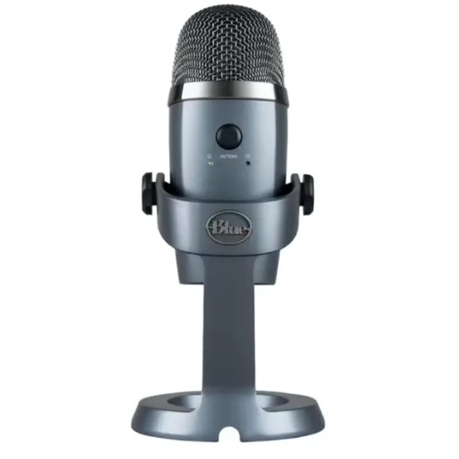 Logitech G Yeti Nano Premium USB Microphone - 2 Blue-proprietary 14mm condenser capsules, Shadow Grey
