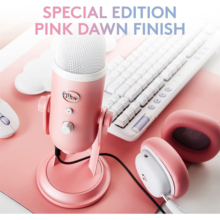 Logitech G Yeti 3-Capsule USB Microphone - Pink