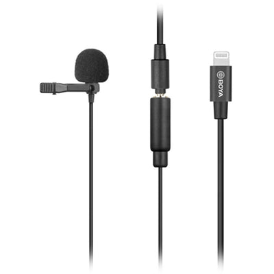 Boya BY-M2 Clip-on Lavalier Microphone for Apple  iOS devices