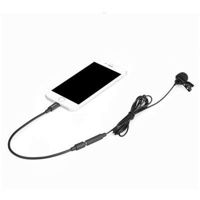 Boya BY-M2 Clip-on Lavalier Microphone for Apple  iOS devices