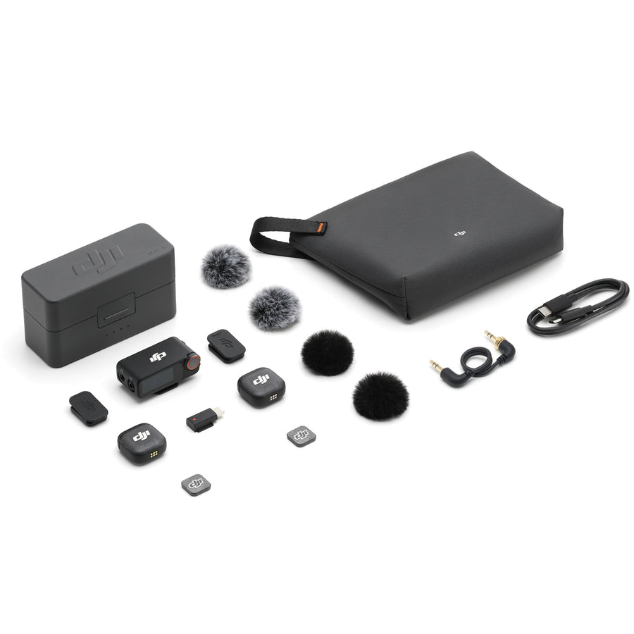 CP-RN-00000480 - DJI Mic 3 (2 TX + 1 RX + Charging Case)