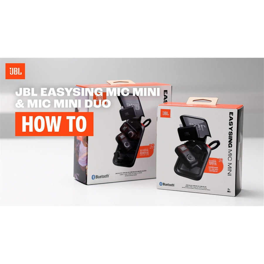 Harman JBL EASYSING AI MINI KARAOKE MIC - PAIR