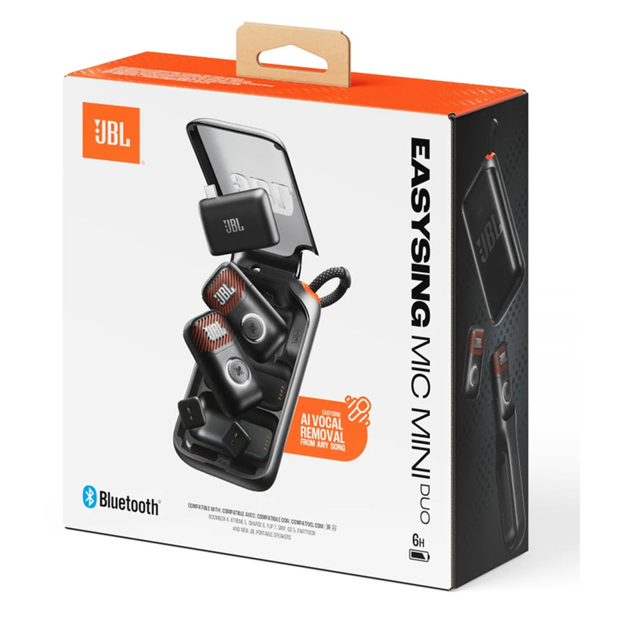 Harman JBL EASYSING AI MINI KARAOKE MIC - PAIR