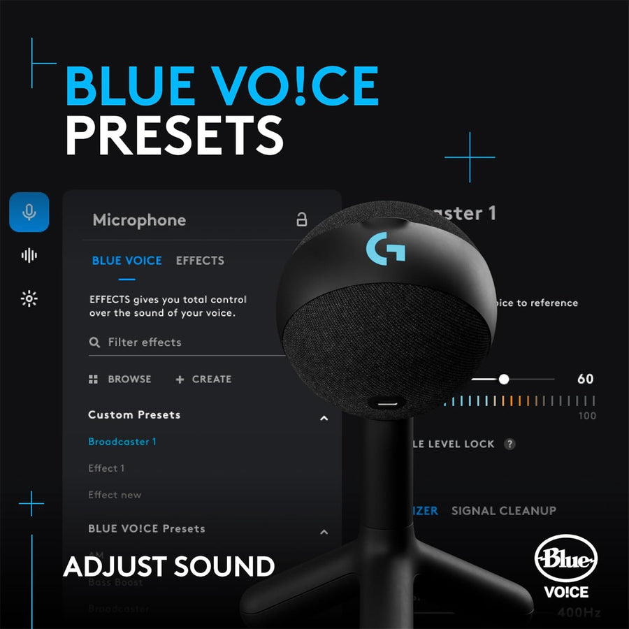 988-000553 - Logitech G Yeti Orb RGB Gaming Mic