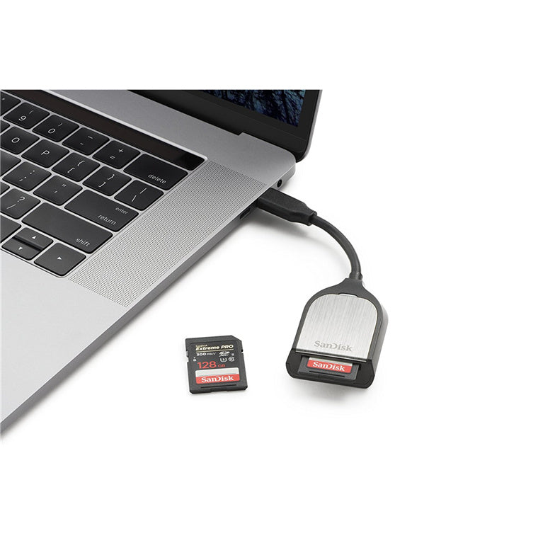 SDDR-409-G46 - SANDISK EXTREME PRO SD UHS-II USB-C READER/WRITER 2Y