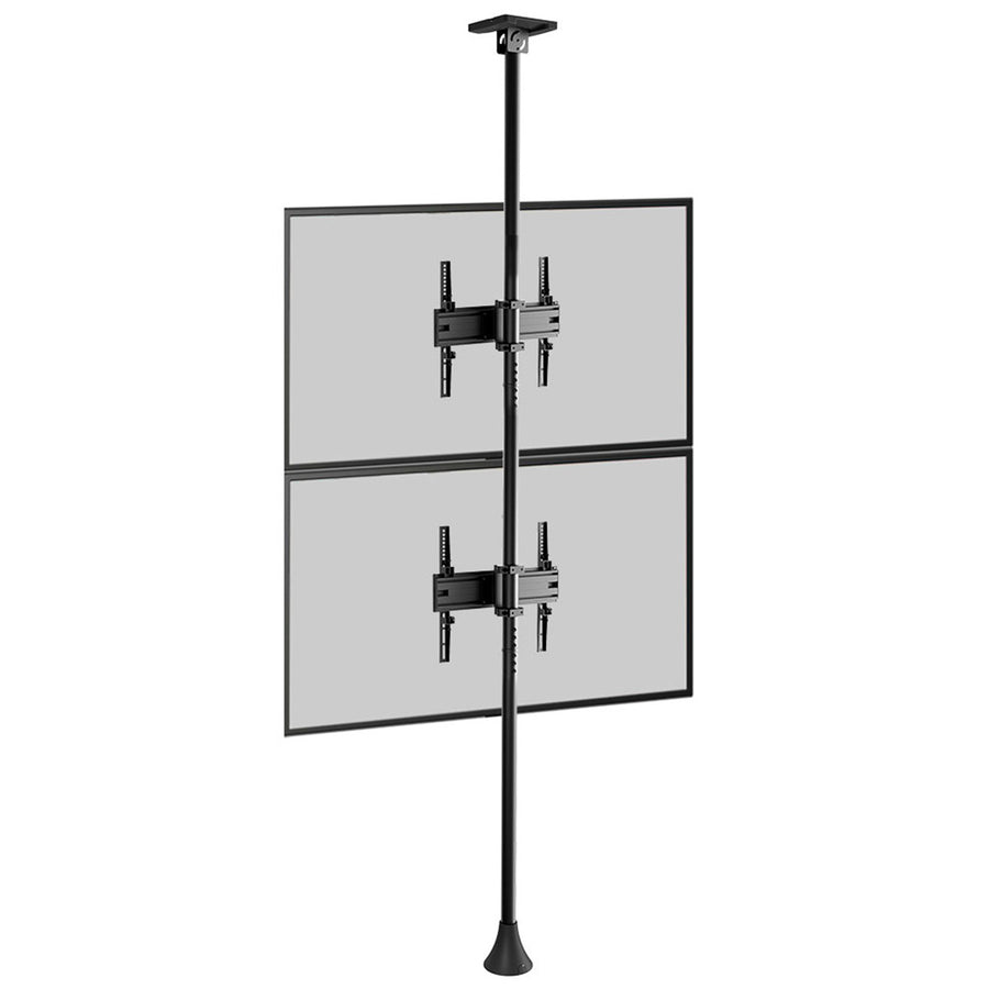 ADBS-1X2-4FCF - ATDEC 1X2 DECKEN-BODEN-HALTERUNG FESTSTEHEND 37-65 ZOLL 400X400 HOCH- ODER QUERFORMAT