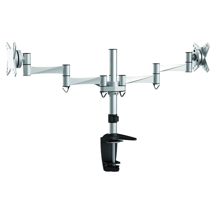 Bracom BT-LDT02-C024 – Eleganter Doppel-Monitorarm aus Aluminium für 13"-27"
