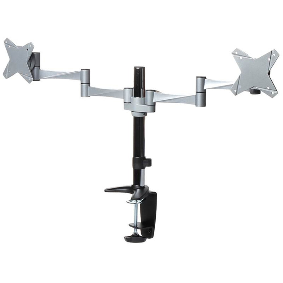 Bracom BT-LDT02-C024 – Eleganter Doppel-Monitorarm aus Aluminium für 13"-27"