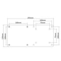 Brateck CPB-7 VESA Mount Holder for Intel NUC PC - Mount Intel NUC with monitor arm simultaneously - VESA mount 75x75, 100x100 — image 3