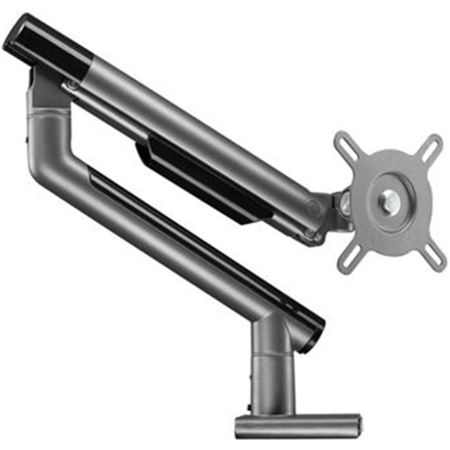 BRATECK LDT49-C012-SG - 17-32'' Premium Slim Aluminium Spring-Assisted Desk Mount Monitor Arm.