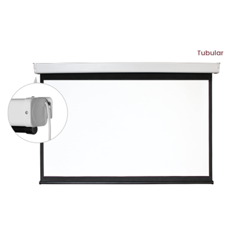 BRATECK 100'' 16:9 Electric Projector Screen w/ Remote 160 Viewing Angle 4-Side