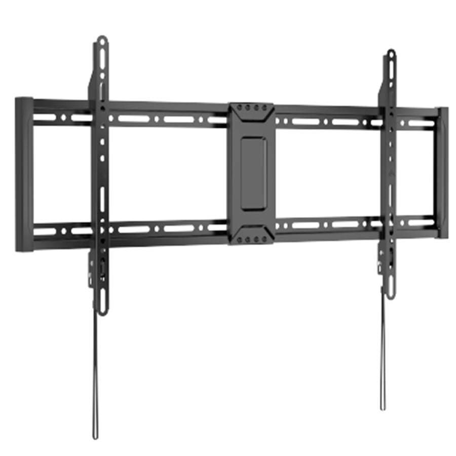 BRATECK LP81-48F - 43''-95'' Fixed Slim TV Wall Mount Supports Up to 75Kgs Automatic Spring Locks